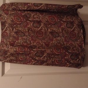 Charter Club Silk petite Wrap around skirt.